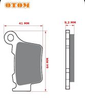 4a85a1da-cd05-42b4-9d3f-7db1e9b87aae Колодки тормозные FA368 задние OTOM