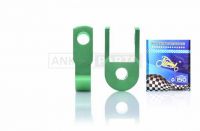 Удлинители амортизаторов 25mm пара d10 зеленые "LIPAI"