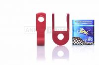 Удлинители амортизаторов 25mm пара d10 красные "LIPAI"
