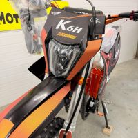2 Мотоцикл ZUUMAV K6H ( оранжевый )