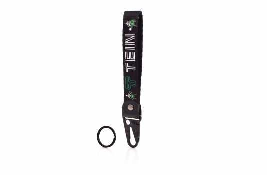 Шнурок для ключей 150mm, железный карабин #13 (Tein black)