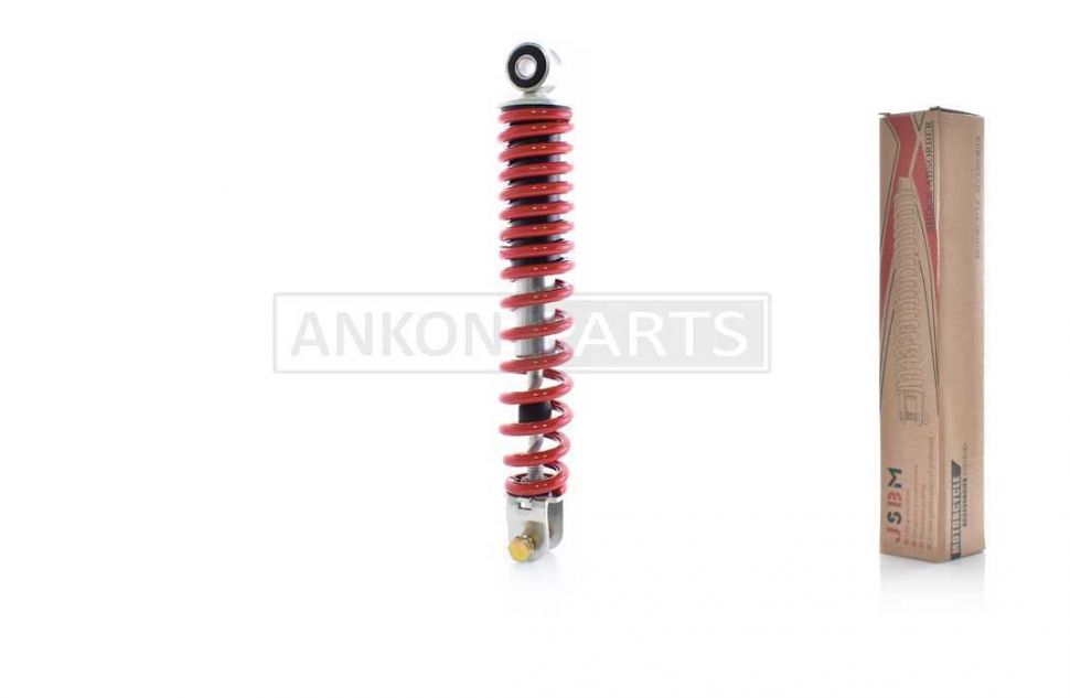 Амортизатор задний  Honda, GY6  стандартный  270mm, красный