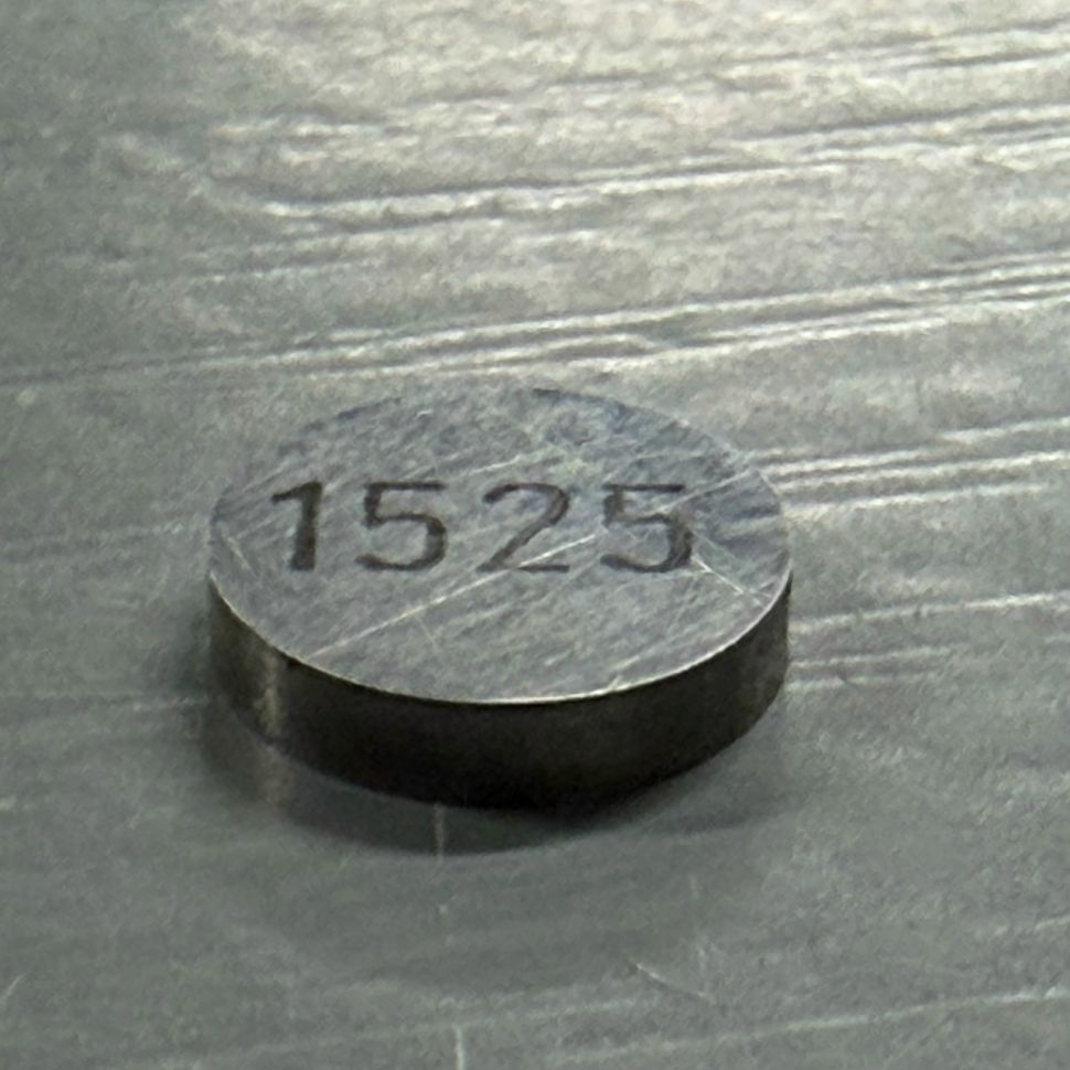 Шайба регулировки клапана 15.25 YBS300  YBH300