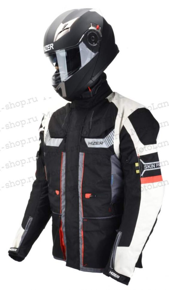 Куртка мотоциклетная (текстиль) HIZER AT-2206 (L)