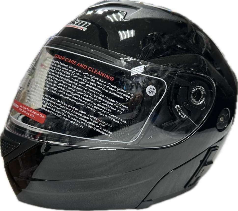 Шлем  JIEKAI-111 GLOSS BLACK  XS