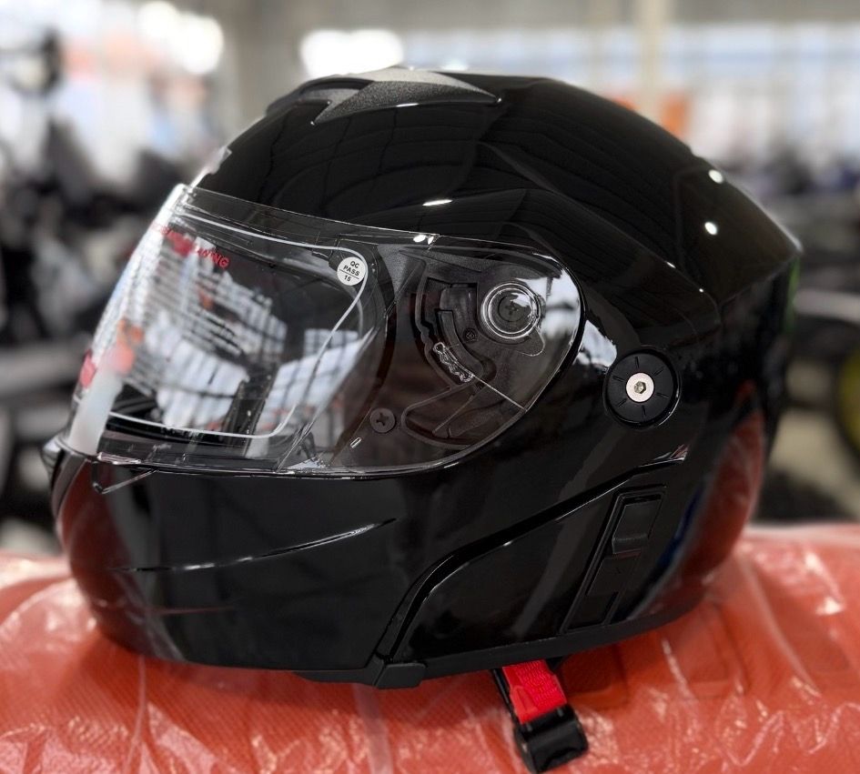 Шлем  JIEKAI-111 GLOSS BLACK  S