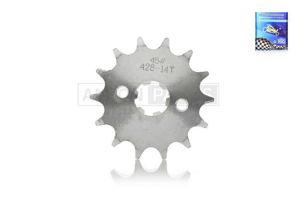 Звезда трансмиссии передняя  Delta  428-14  "LIPAI"  (45 сталь)