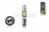 Лампа фары диодная P15D-25-1 12V 35/35W 1 ус, 2 кристалла #3 'LED'