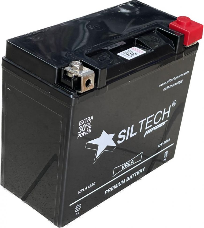 АКБ SITECH VRLA1220 12V20Ah o.п. (YTX20L-BS.YTX20HL-BS) [д177ш88в155] (уп.6 шт)
