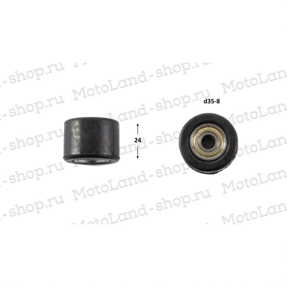Ролик успокоителя цепи приводной TTR110,TTR125,TTR250a (в сборе)  d8