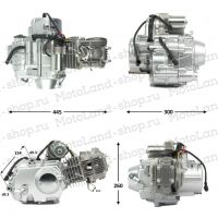 2ldd4eziq2veqhzlzqhz2r348qdg2gq8 Двигатель 125см3 152FMI (52.4x55.5) механика, 3ск+реверс, верхний стартер