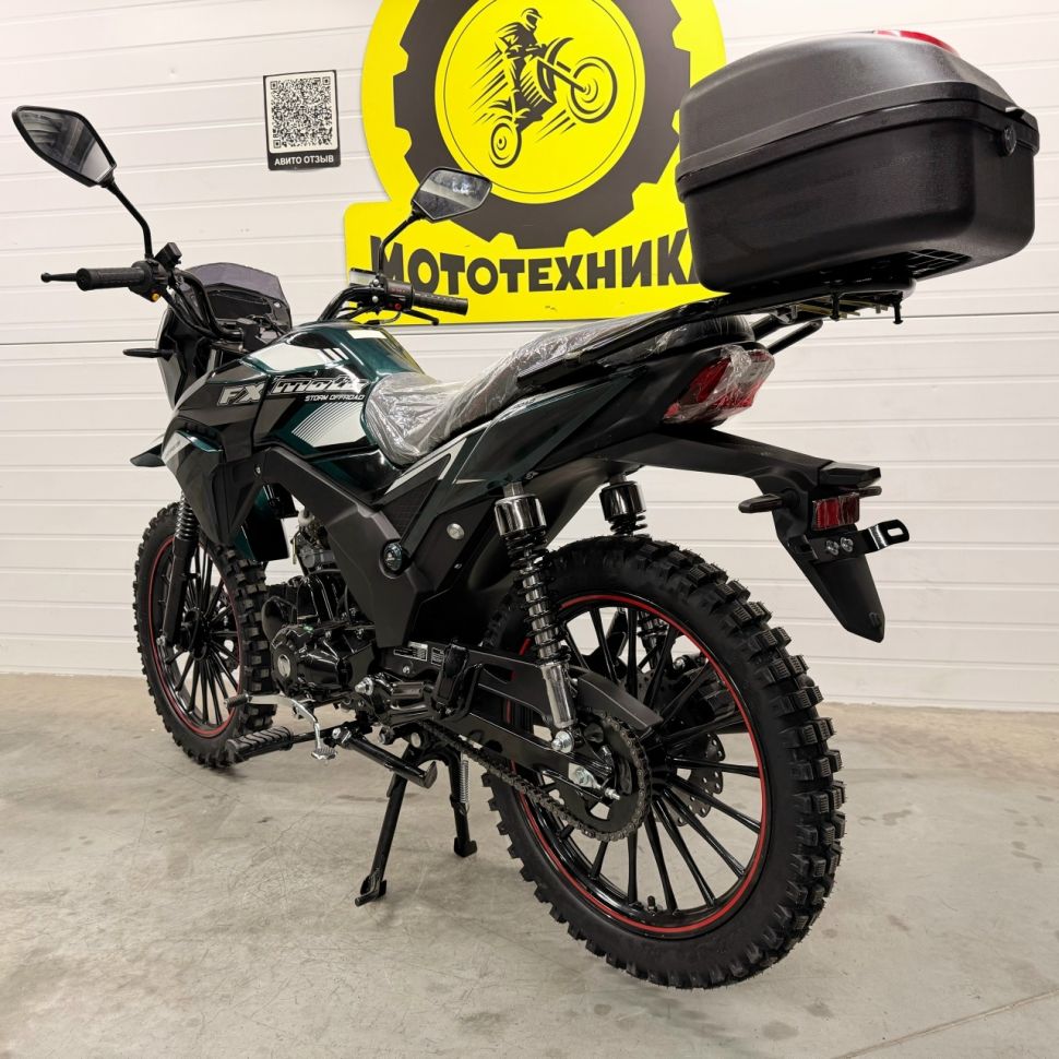 Мопед STORM SAMAX ll OFF ROAD (морская волна глян./ sea green glossy)