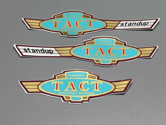 Наклейки Tact (3шт) 2501A красный "F6"