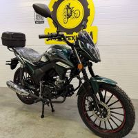 11 Мопед STORM SAMAX ll LUX (морская волна глян./ sea green glossy)