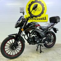 1 Мопед STORM SAMAX ll LUX (черно-красный/black red)