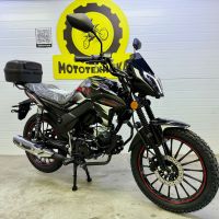 5 Мопед STORM SAMAX ll LUX (черно-красный/black red)