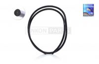 Бронепровод  1000mm  сечение 0.8mm  "LIPAI"  (черный)
