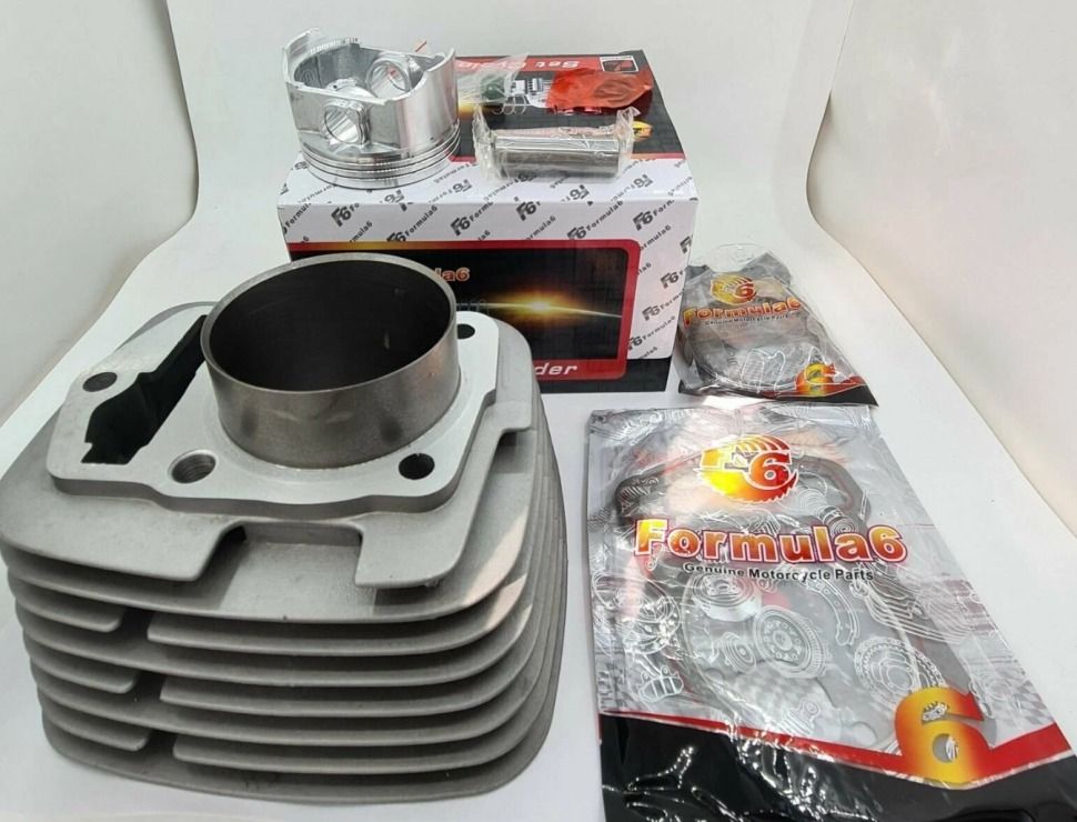 ЦПГ CB250  65,5 TTR250 палец15, 8 рядов, серая F6