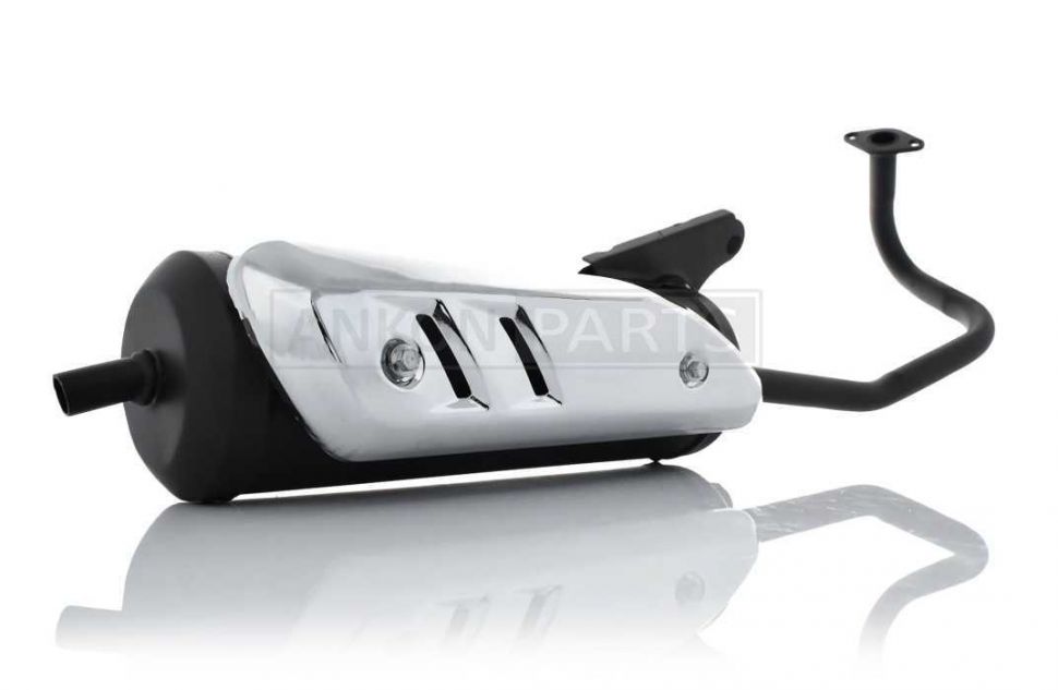 Глушитель GY6 50 цельный NAVIGATOR "LIPAI"