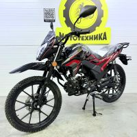 Мопед OFF ROAD GLOSSY BLACK GLOSSY RED