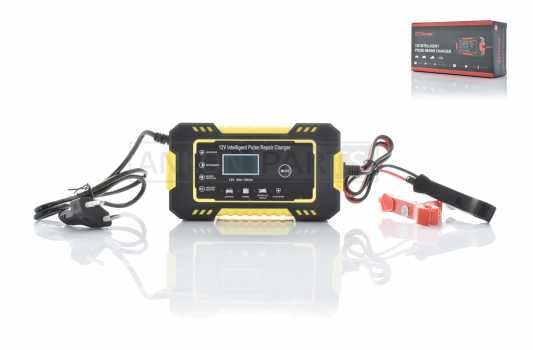 Зарядное устройство 12V, 6A автоматическое, ЖК-дисплей 'RJTianye'