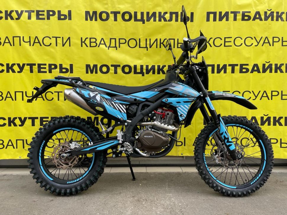 Мотоцикл Regulmoto ZR PR 300 4 valves 6 Gear( черно/синий)