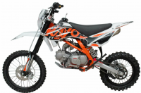 Питбайк KAYO BASIC TT125EM 17/14 KRZ (механ. сцепл., эл. стартер)