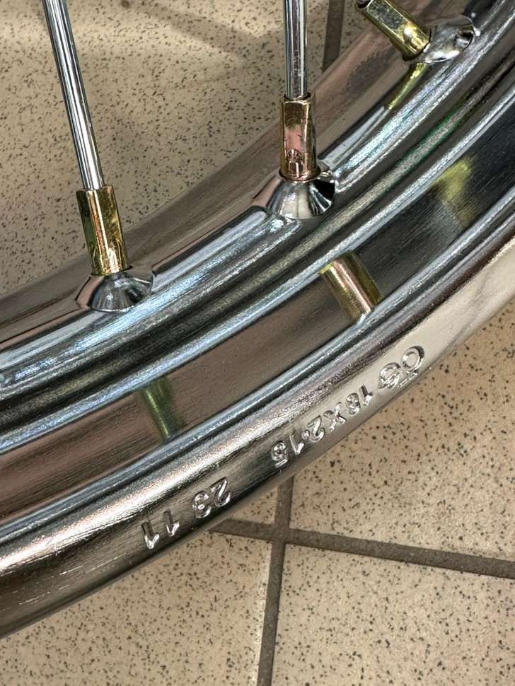 18" Диск задний  (RC300-GY8X) (крепление под болт)  Panther 300