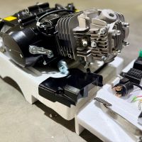 2 Двигатель TTR-125/KAYO-125 (152FMI) нижний электрический стартер, механика (ПОЛНАЯ комплектация)