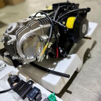 4 Двигатель TTR-125/KAYO-125 (152FMI) нижний электрический стартер, механика (ПОЛНАЯ комплектация)
