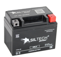 АКБ SILTECH VRLA1204 12V4 AH о.п. (YTX4L-BS)  (уп.10шт) [д113ш70в85/60]