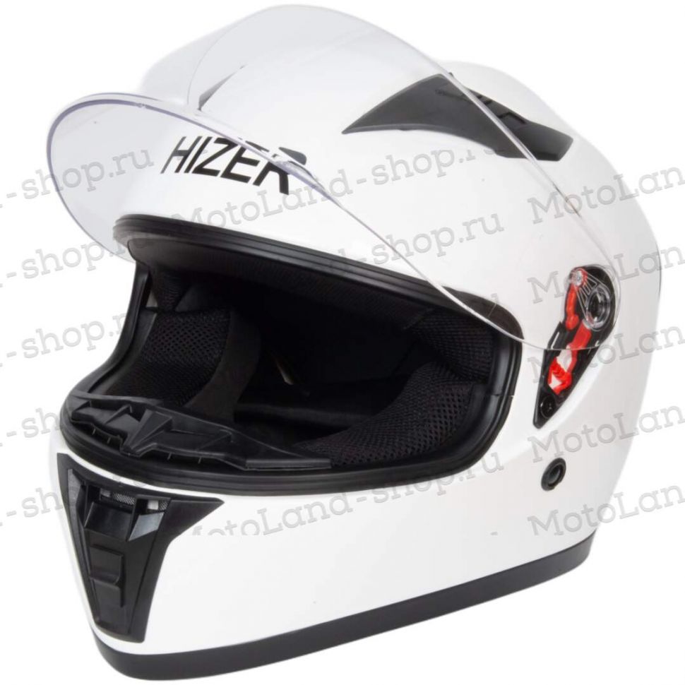 Шлем мото интеграл HIZER 532 (M) white