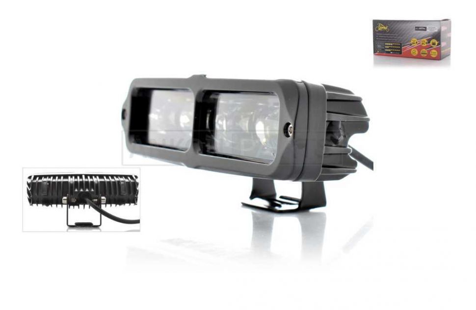 Фара дополнительная диодная  балка, 153-43mm, 10-80V, 20-40W, 6500K, IP67  #LPS-804