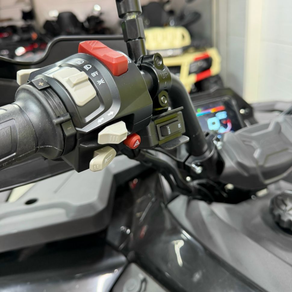 Комплект з/п для ATV 400СС карбюратор 2WD/4WD черный отключаемый обновленый