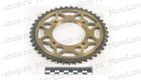 Венец, звезда ведомая (428H-43) сталь, закаленные зубья PIT BIKE 125-190 4х92х76