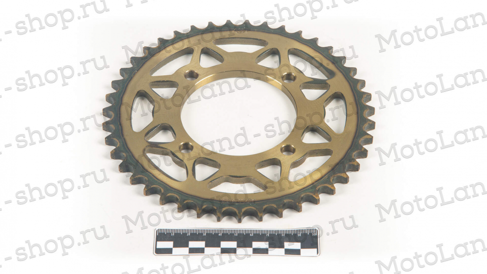 Венец, звезда ведомая (428H-43) сталь, закаленные зубья PIT BIKE 125-190 4х92х76