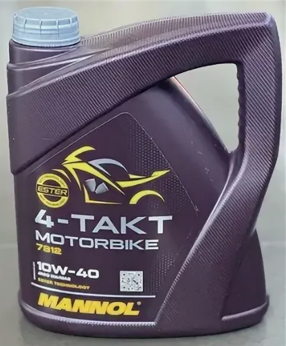 Масло Mannol 4T Motorbike API SL 4л