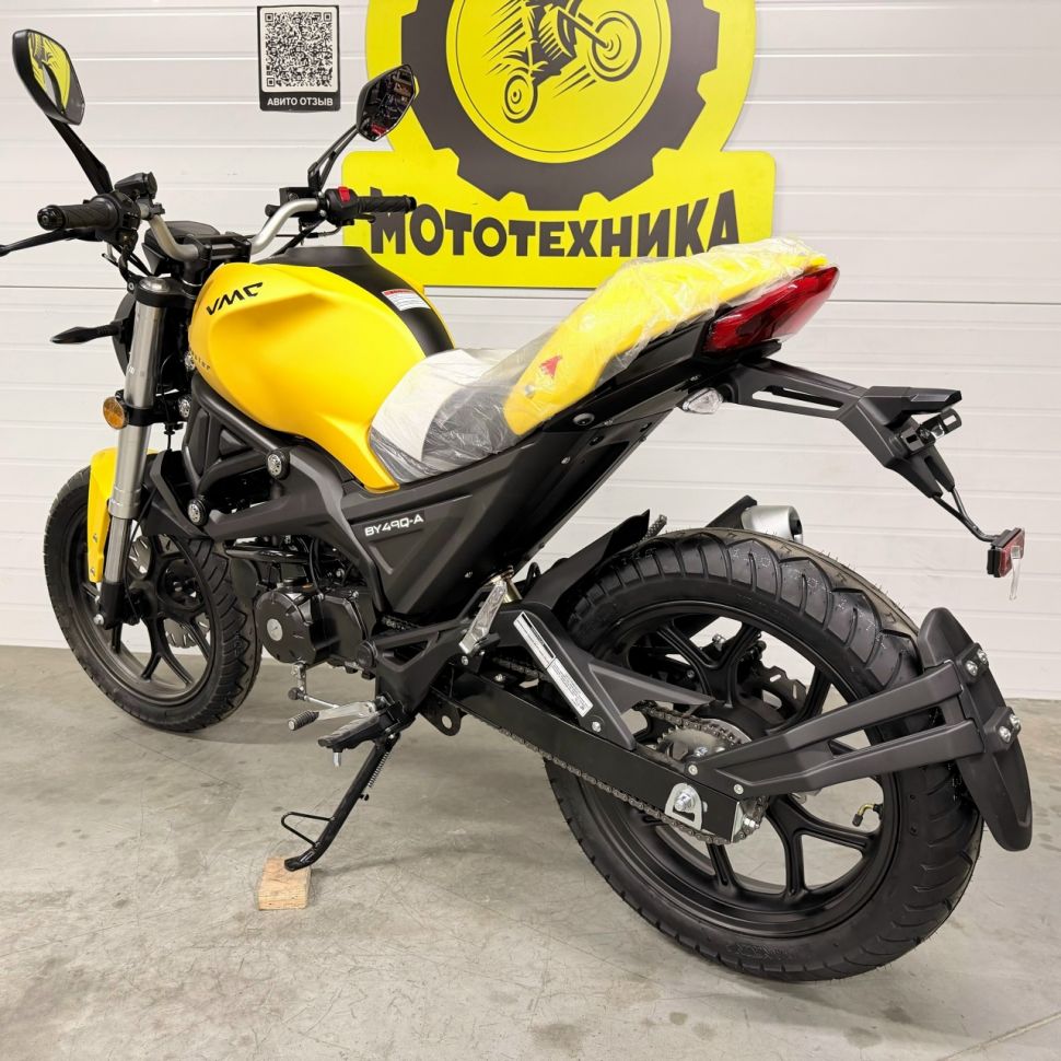 Мопед VMC Monster BY49Q-A 49,5 см3 Серия Y1250 (YELLOW)