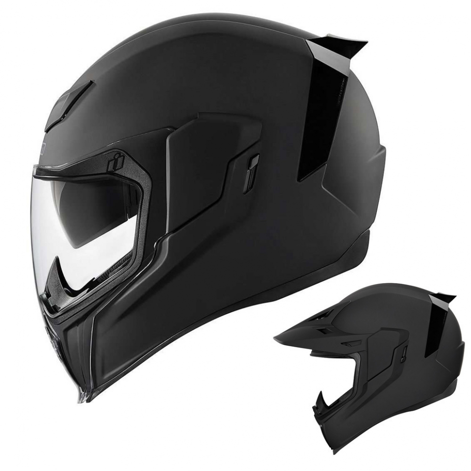 Шлем WLT 118 MATT BLACK M
