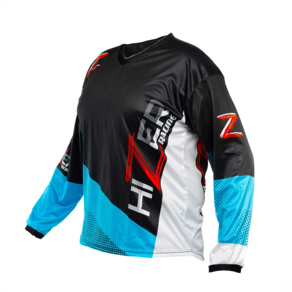 Джерси/футболка для мотокросса HIZER / Blue/White (XL)
