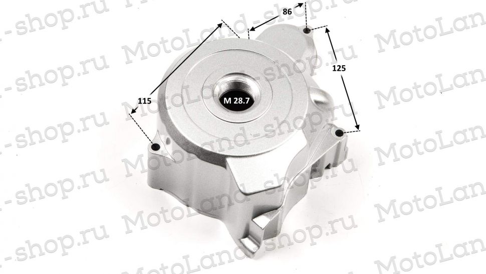 Крышка картера левая 139FMB,147FMH,152FMH 50-110см3 (статор 2катушки)