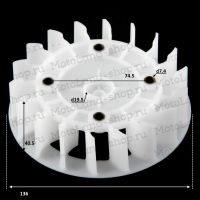 125397.970 Крыльчатка генератора 157QMJ 150см3