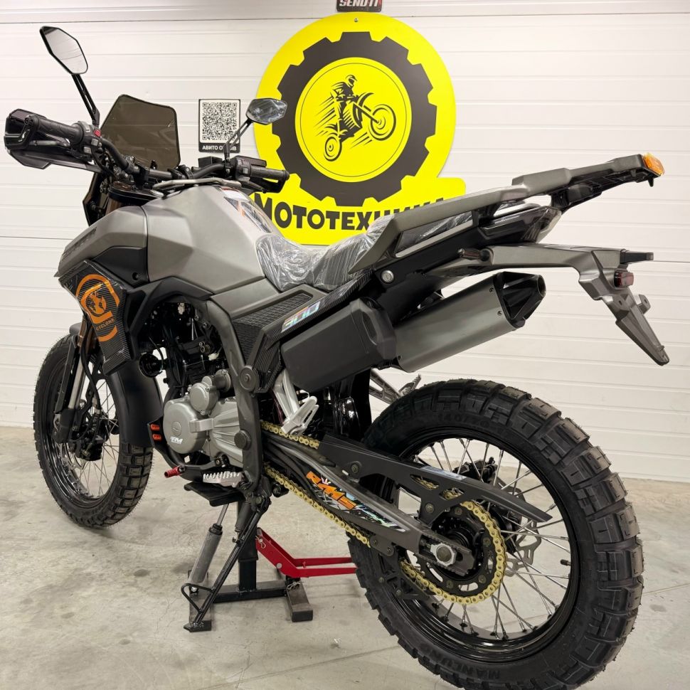 Мотоцикл Regulmoto Cyclone с ПТС (серый)