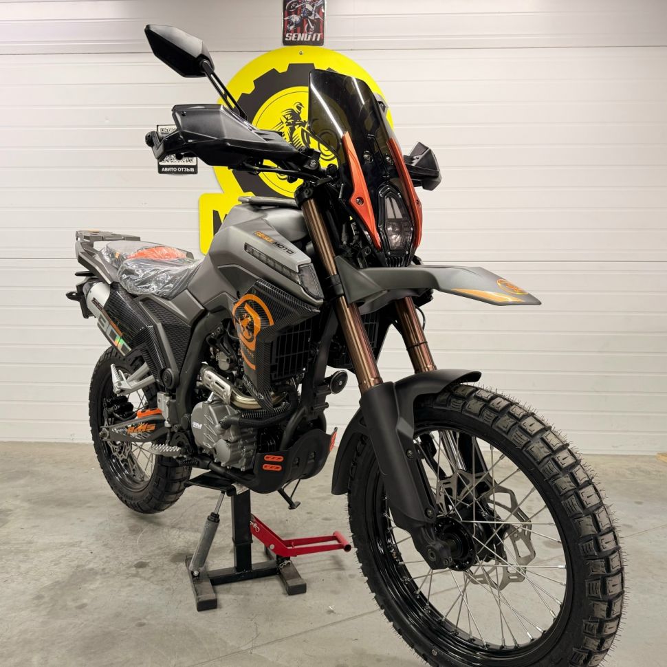 Мотоцикл Regulmoto Cyclone с ПТС (серый)