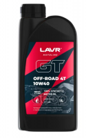 LAVR МОТО Ln7723 Масло моторное GT OFF ROAD 4T 10W40 SM, 1л