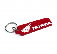Брелок тряпичный "Honda" (красный)