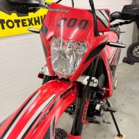 Мотоцикл Кросс Motoland XR300 LITE (175FMM) с ПТС красный