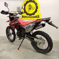 Мотоцикл Кросс Motoland XR300 LITE (175FMM) с ПТС красный