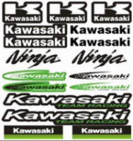 Наклейки СВЕТООТРАЖАЮЩАИЕ (1003)	 Kawasaki