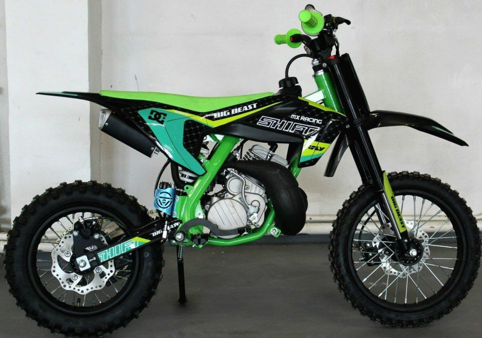 Мотоцикл Racer TM Pitbike  2T (зеленый)